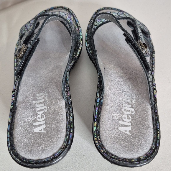 Alegria Loti Tectonic Wedge Sandals - Size 8  (38) - Picture 13 of 16